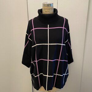 Vintage Striped Turtleneck